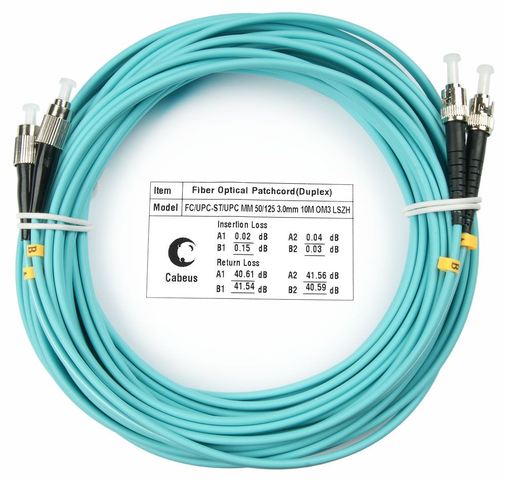 Патч-корд оптический FOP-50-FC-ST-20m 8458c