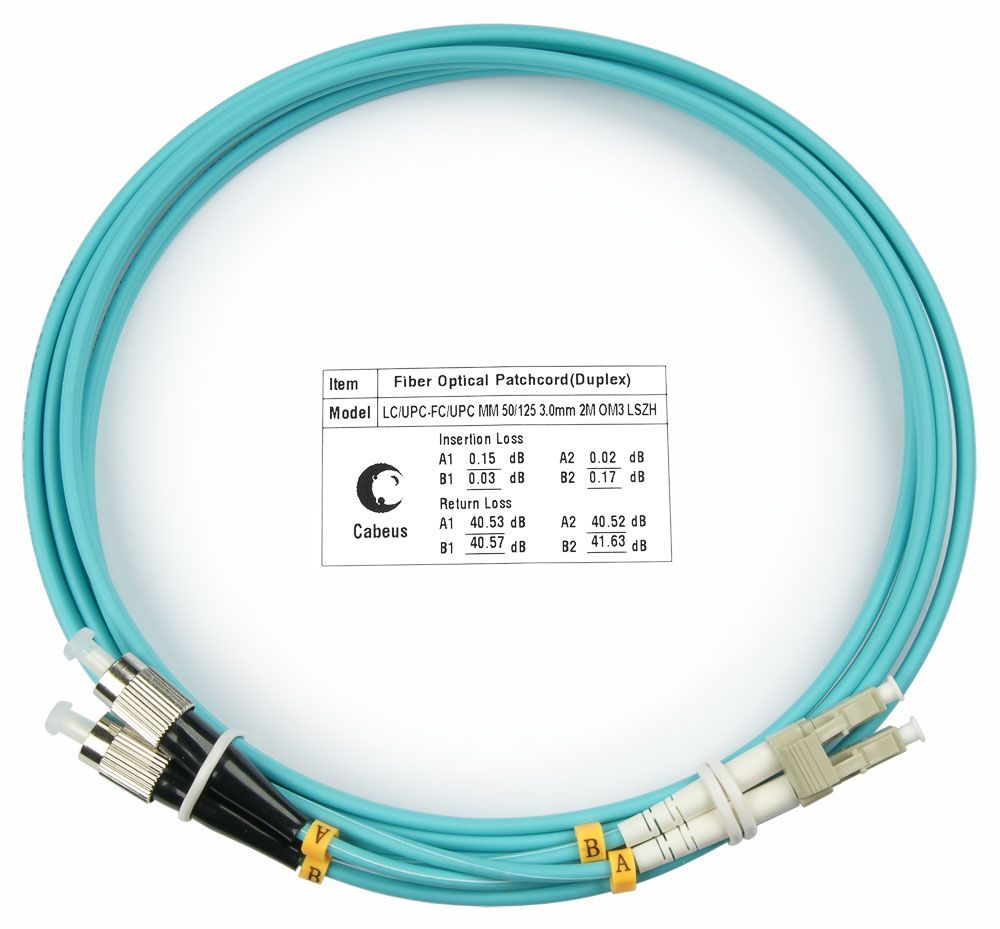 Патч-корд оптический FOP-50-LC-FC-2m 7571c