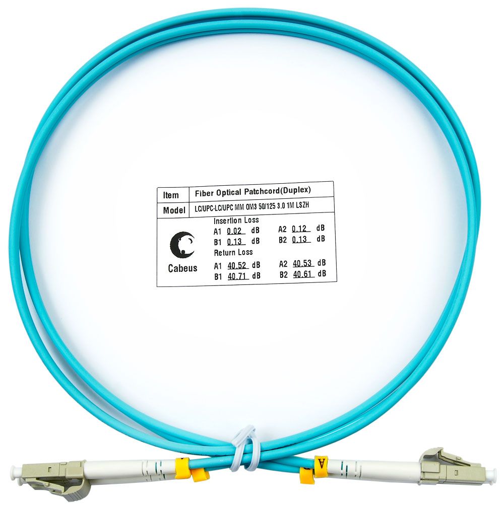 Патч-корд оптический FOP-50-LC-LC-1m 7336c