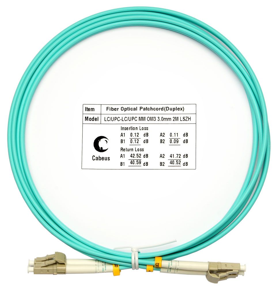 Патч-корд оптический FOP-50-LC-LC-2m 7338c