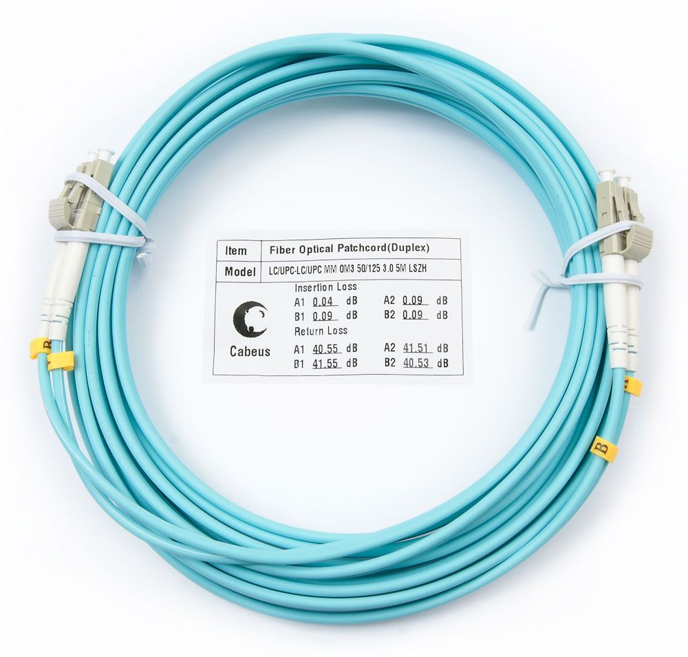 Патч-корд оптический FOP-50-LC-LC-5m 7340c