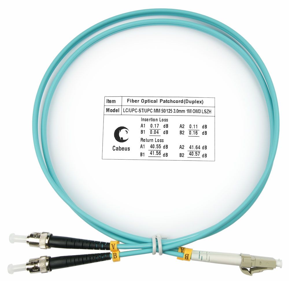 Патч-корд оптический FOP-50-LC-ST-1,5m 8475c