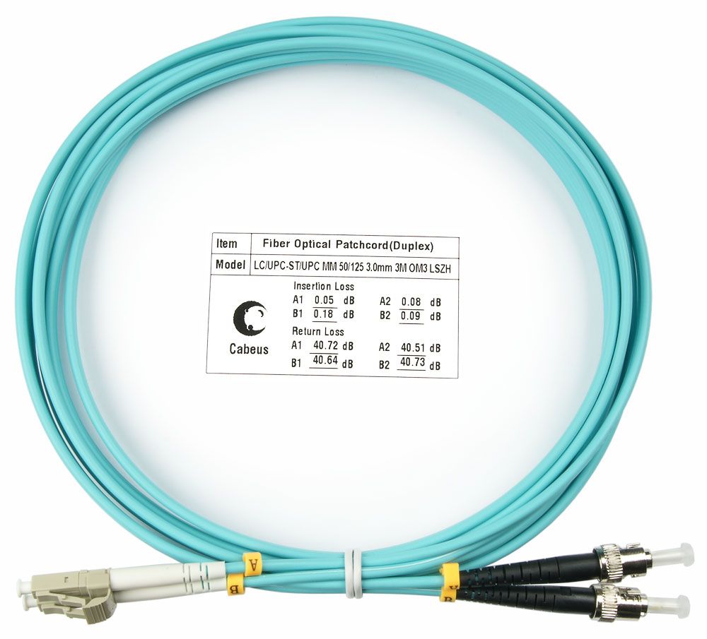 Патч-корд оптический FOP-50-LC-ST-3m 7576c