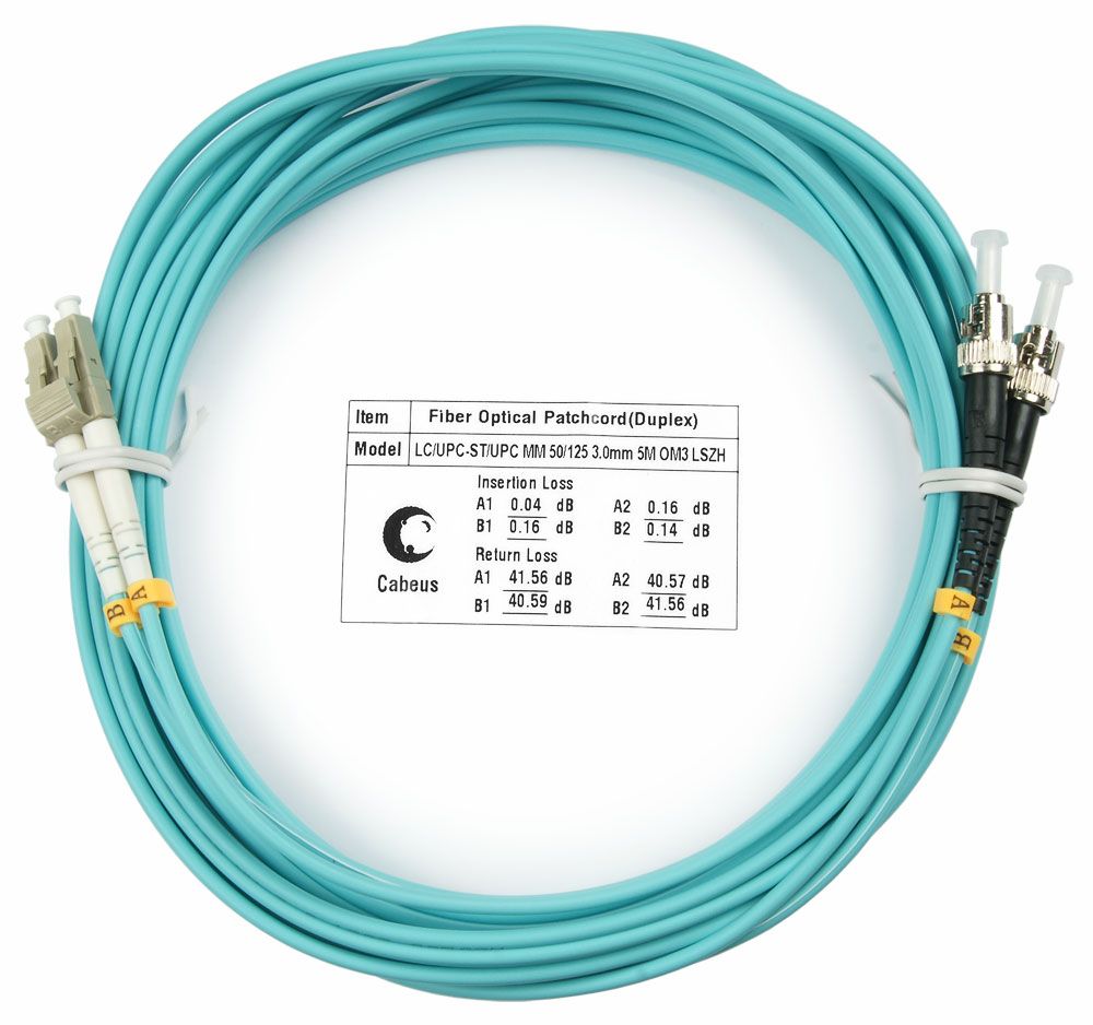 Патч-корд оптический FOP-50-LC-ST-25m 8480c