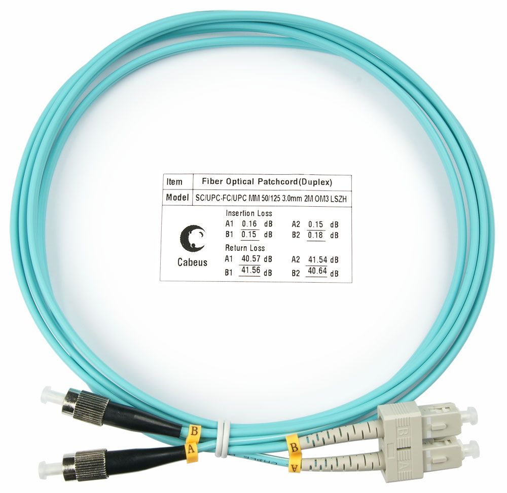 Патч-корд оптический FOP-50-SC-FC-2m 7579c