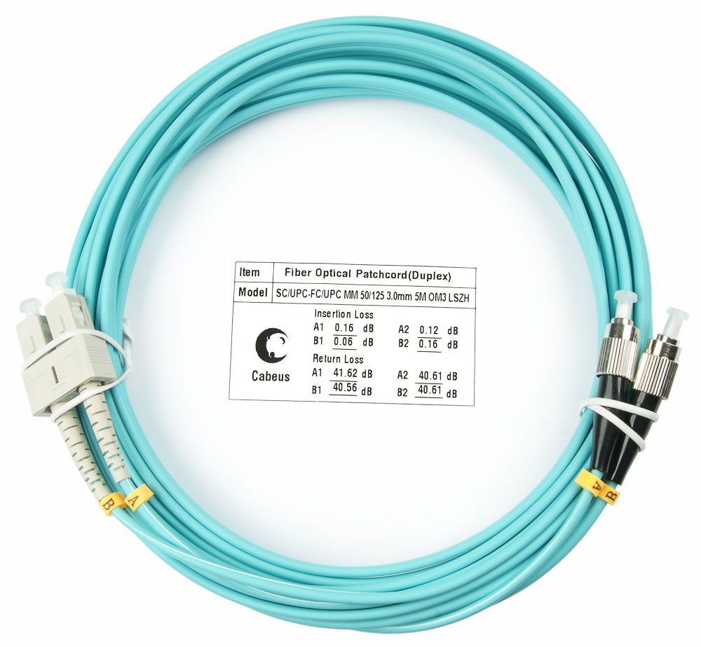 Патч-корд оптический FOP-50-SC-FC-10m 8483c