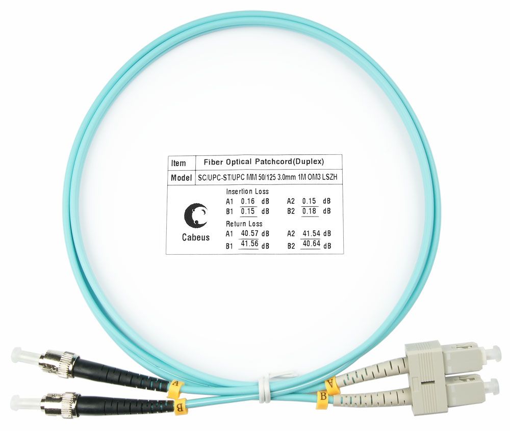 Патч-корд оптический FOP-50-SC-ST-1,5m 8492c