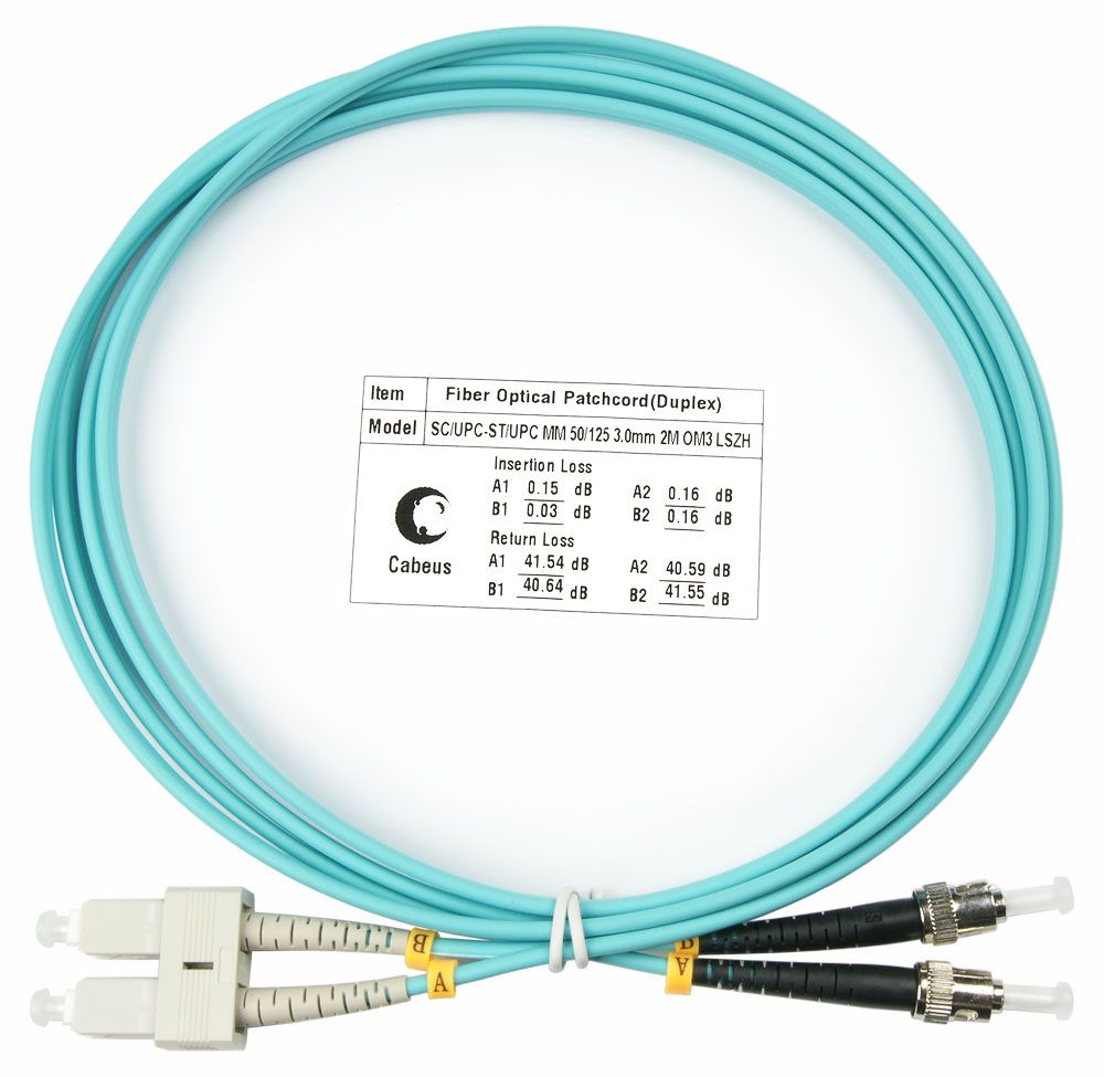 Патч-корд оптический FOP-50-SC-ST-2m 7583c