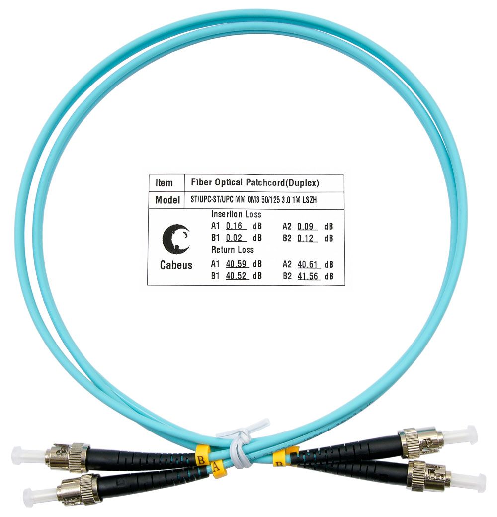 Патч-корд оптический FOP-50-ST-ST-1m 7367c