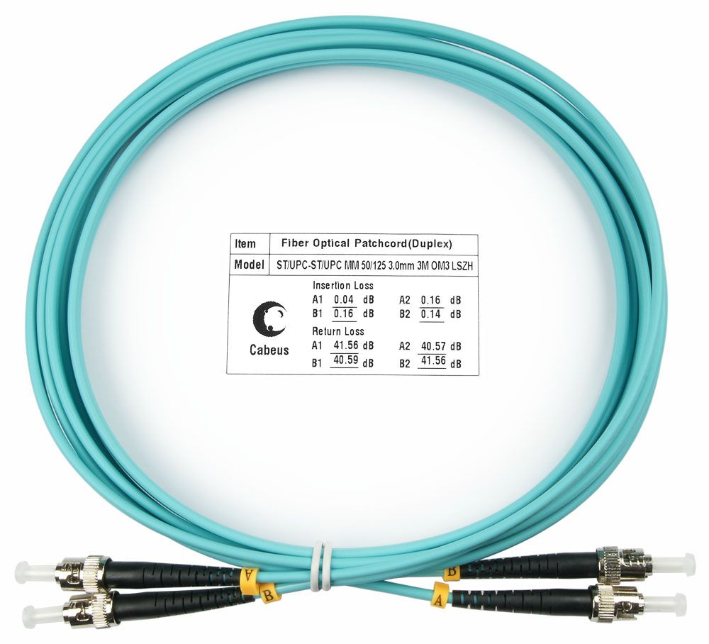 Патч-корд оптический FOP-50-ST-ST-3m 7586c