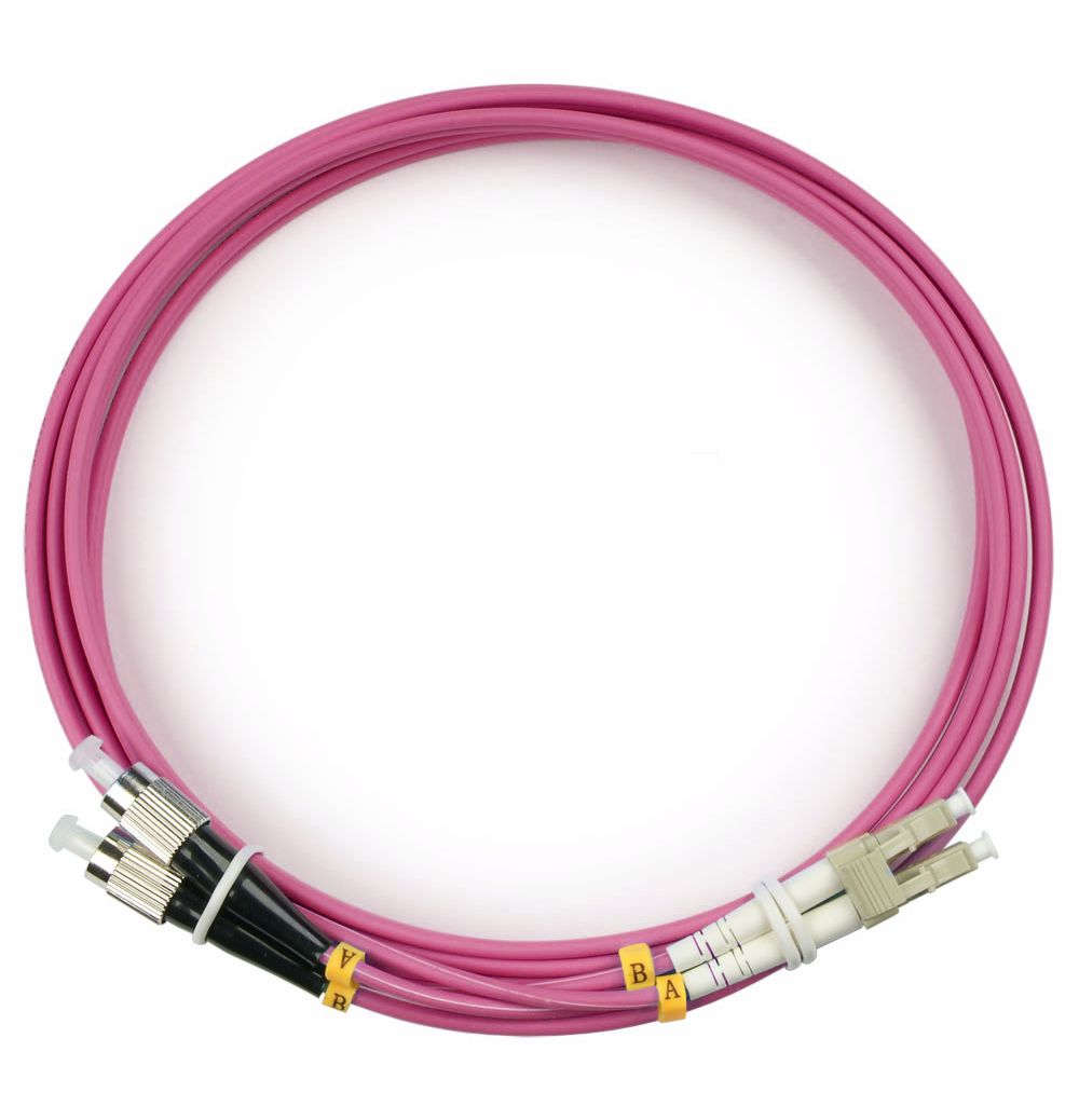 Патч-корд оптический FOP-50-OM4-LC-FC-2m 9152c