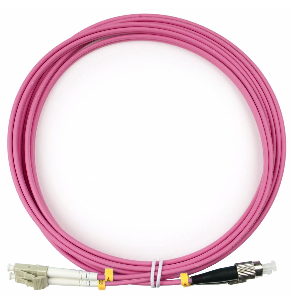 Патч-корд оптический FOP-50-OM4-LC-FC-3m 9153c