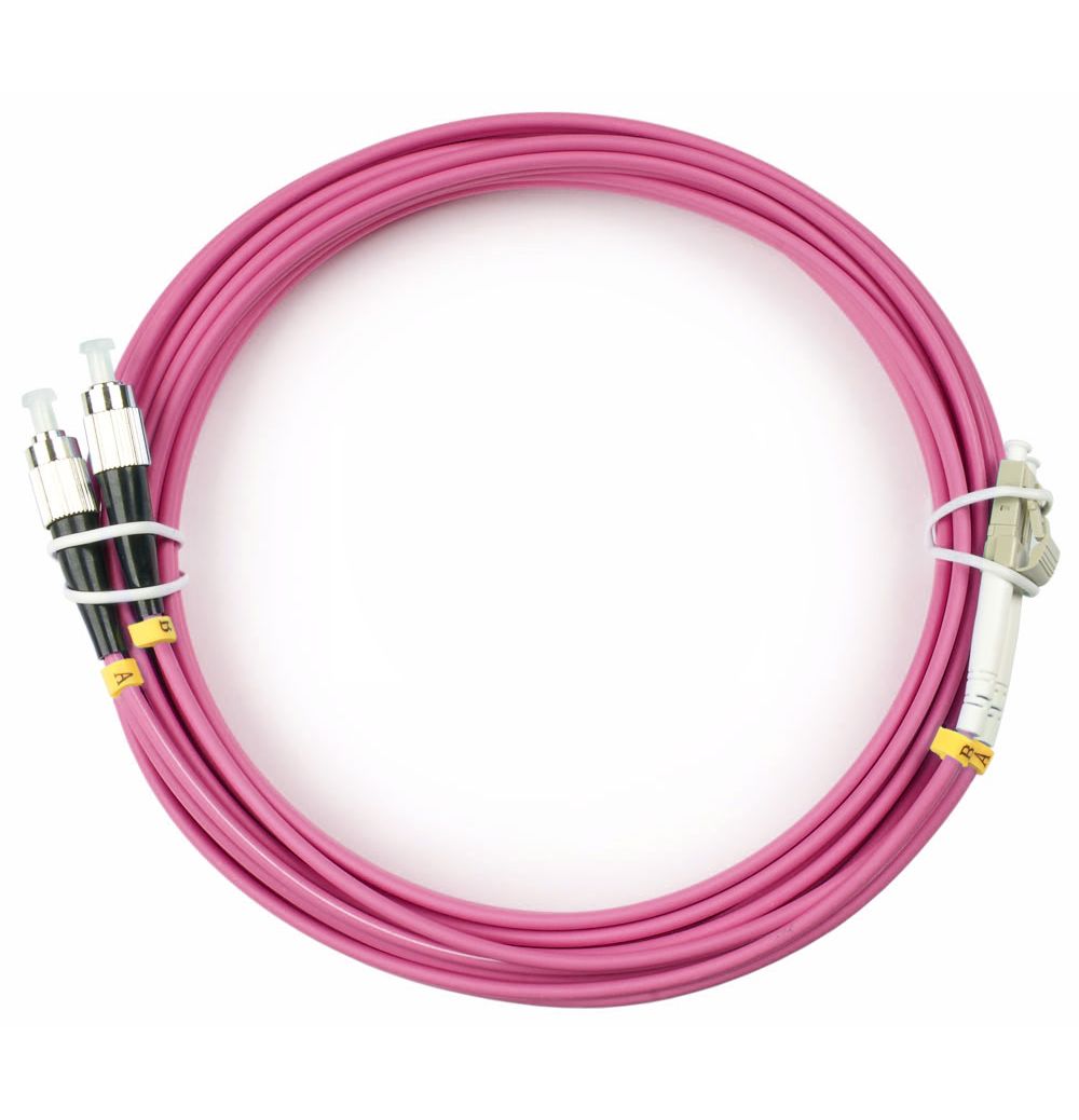Патч-корд оптический FOP-50-OM4-LC-FC-7m 9155c