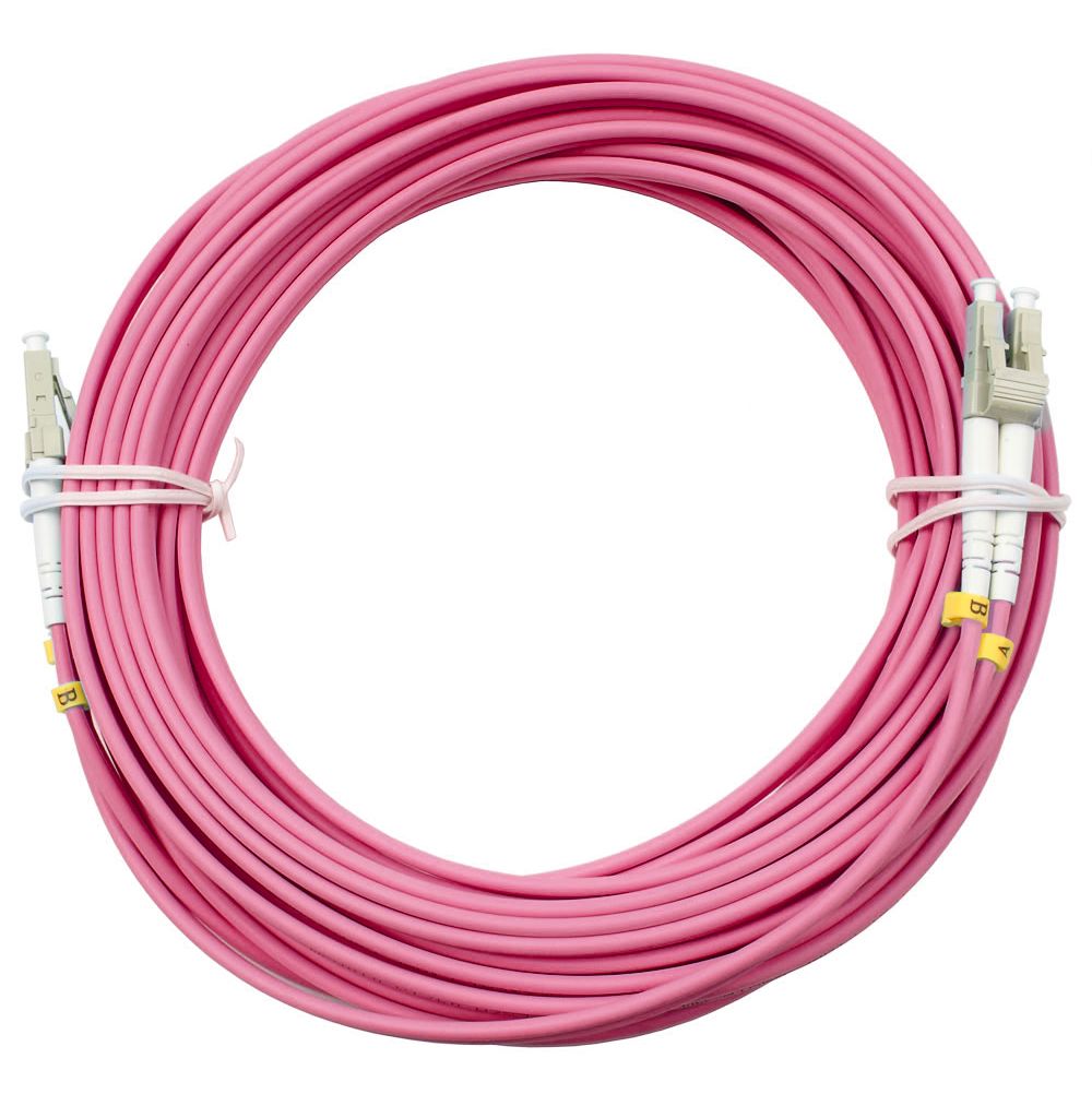 Патч-корд оптический FOP-50-OM4-LC-LC-20m 9108c