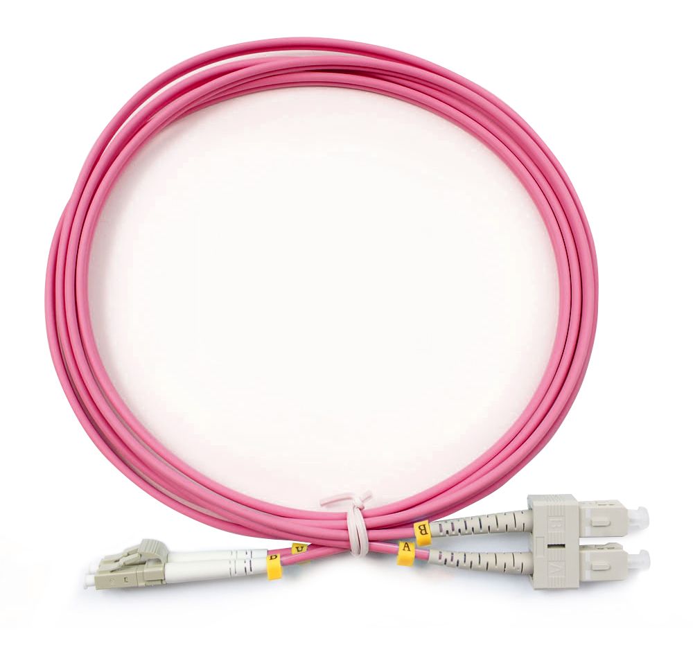 Патч-корд оптический FOP-50-OM4-LC-SC-2m 9142c