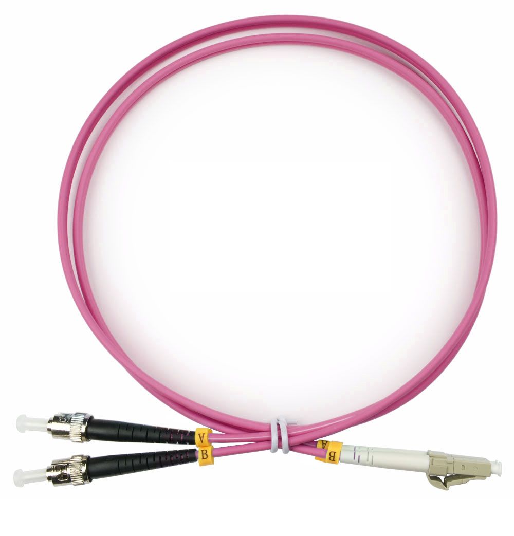 Патч-корд оптический FOP-50-OM4-LC-ST-1,5m 9161c