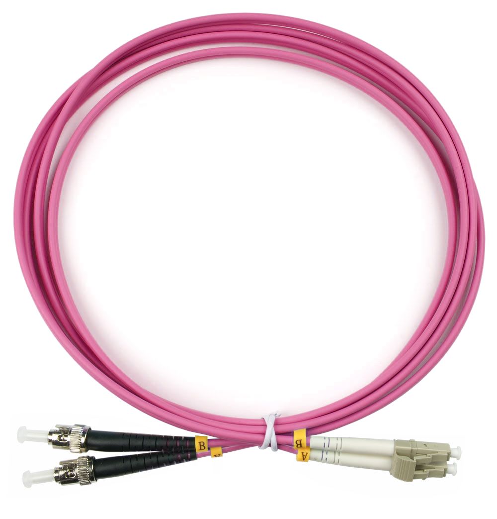 Патч-корд оптический FOP-50-OM4-LC-ST-2m 9162c