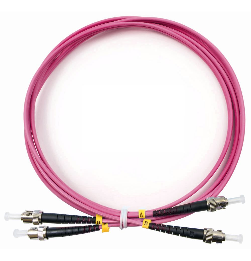 Патч-корд оптический FOP-50-OM4-ST-ST-1m 9090c