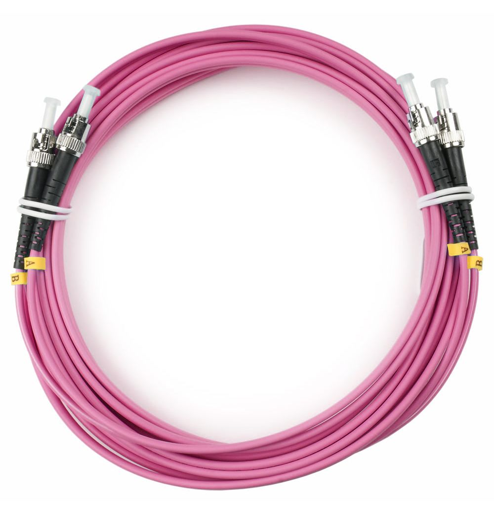 Патч-корд оптический FOP-50-OM4-ST-ST-25m 9099c