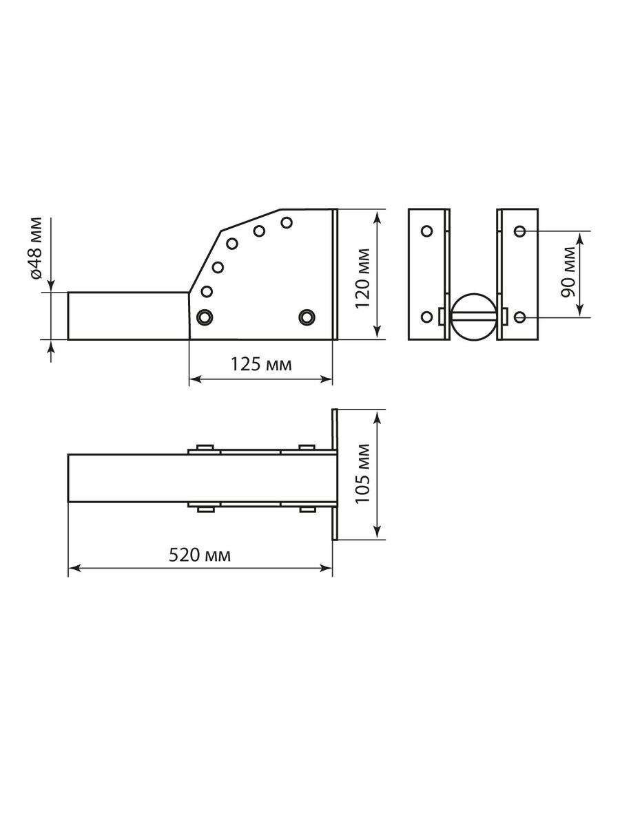 Кронштейн светильника  SQ0338-0209