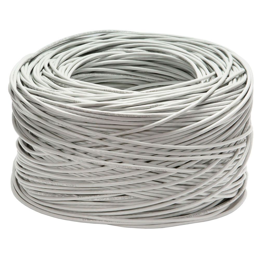 Кабель витая пара UTP-2P-Cat.5e-SOLID-GY-LIGHT 11078c-1