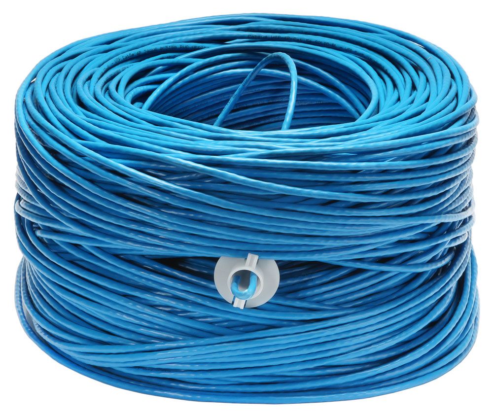 Кабель витая пара UTP-4P-Cat.5e-SOLID-BL 7248c-2