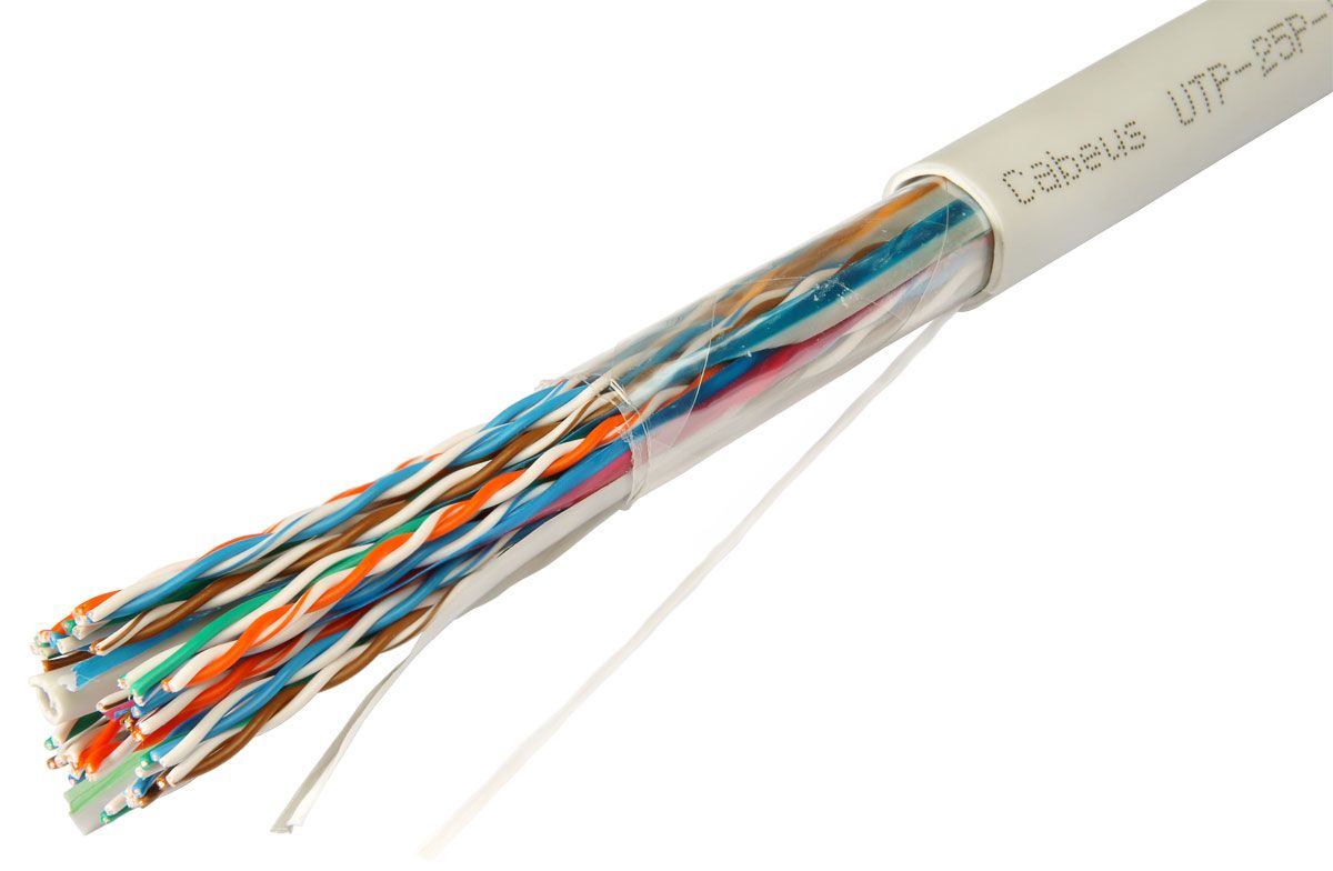 Кабель витая пара UTP-25P-Cat.5-IN-LSZH 10167c