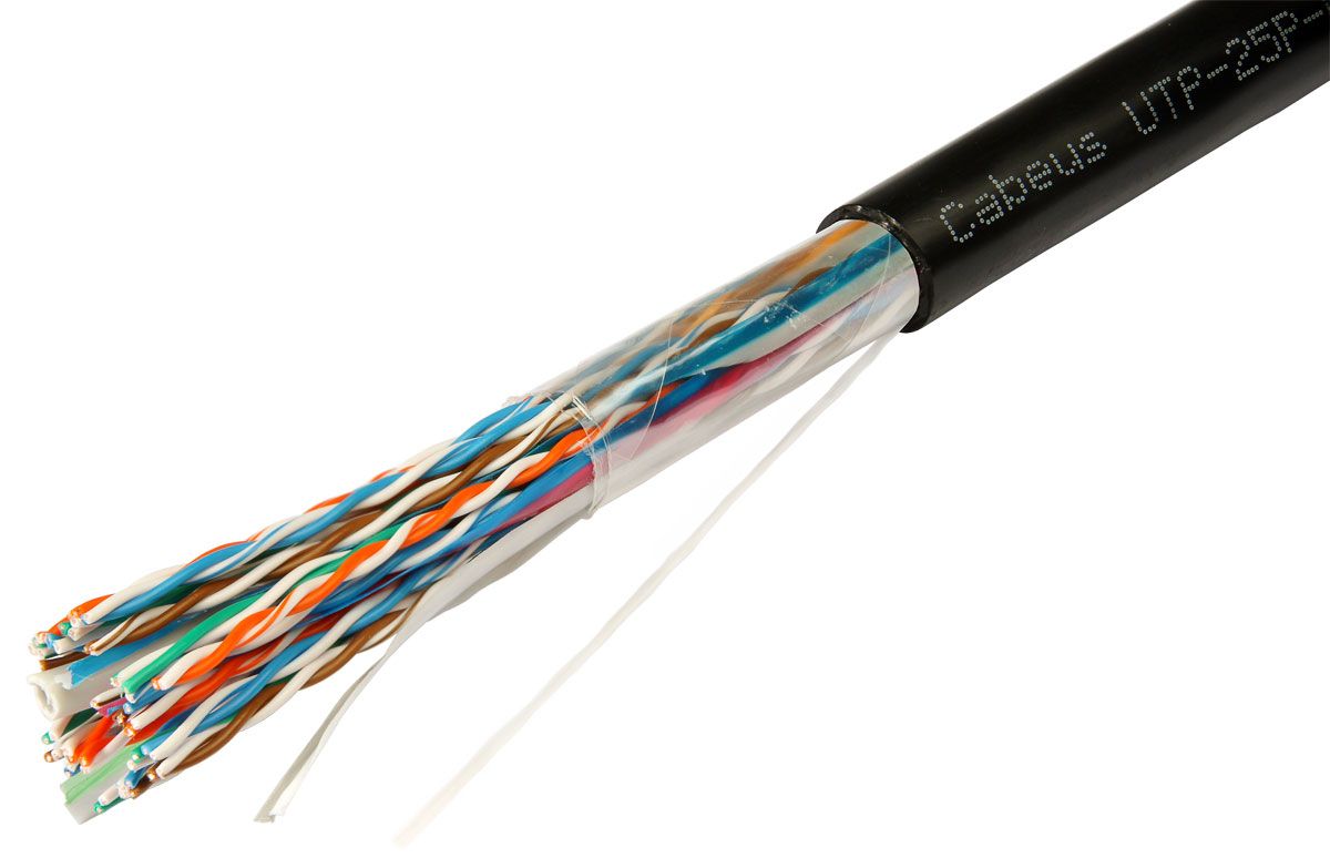 Кабель витая пара UTP-25P-Cat.5-OUT 7467c