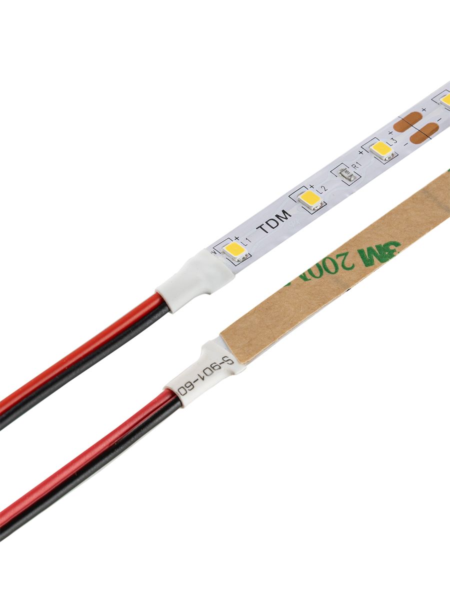 Лента светодиодная SMD2835-60 LED/м-IP20-12 В-4.8 Вт/м-6000 К SQ0331-0365