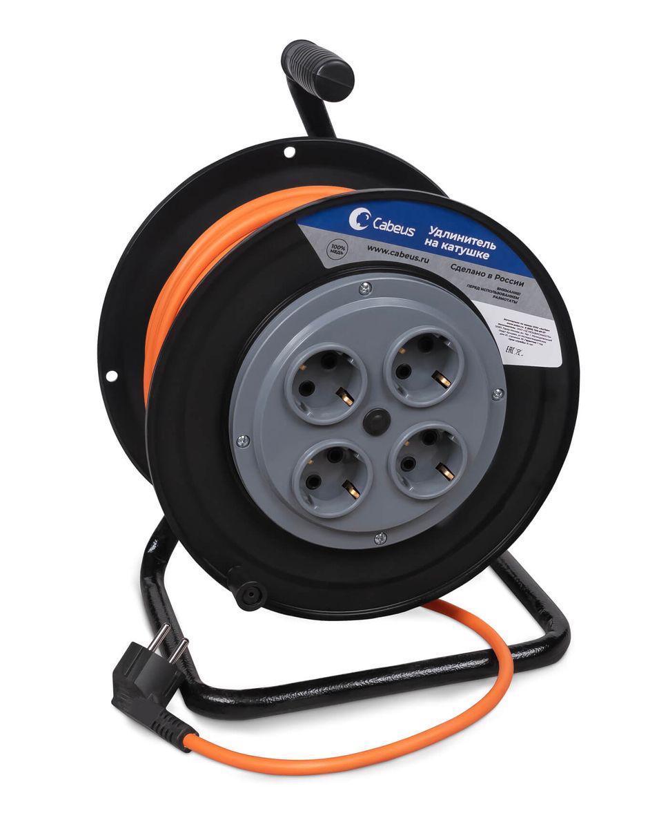 Удлинитель сетевой EC-C-4.0-G-50 11819c