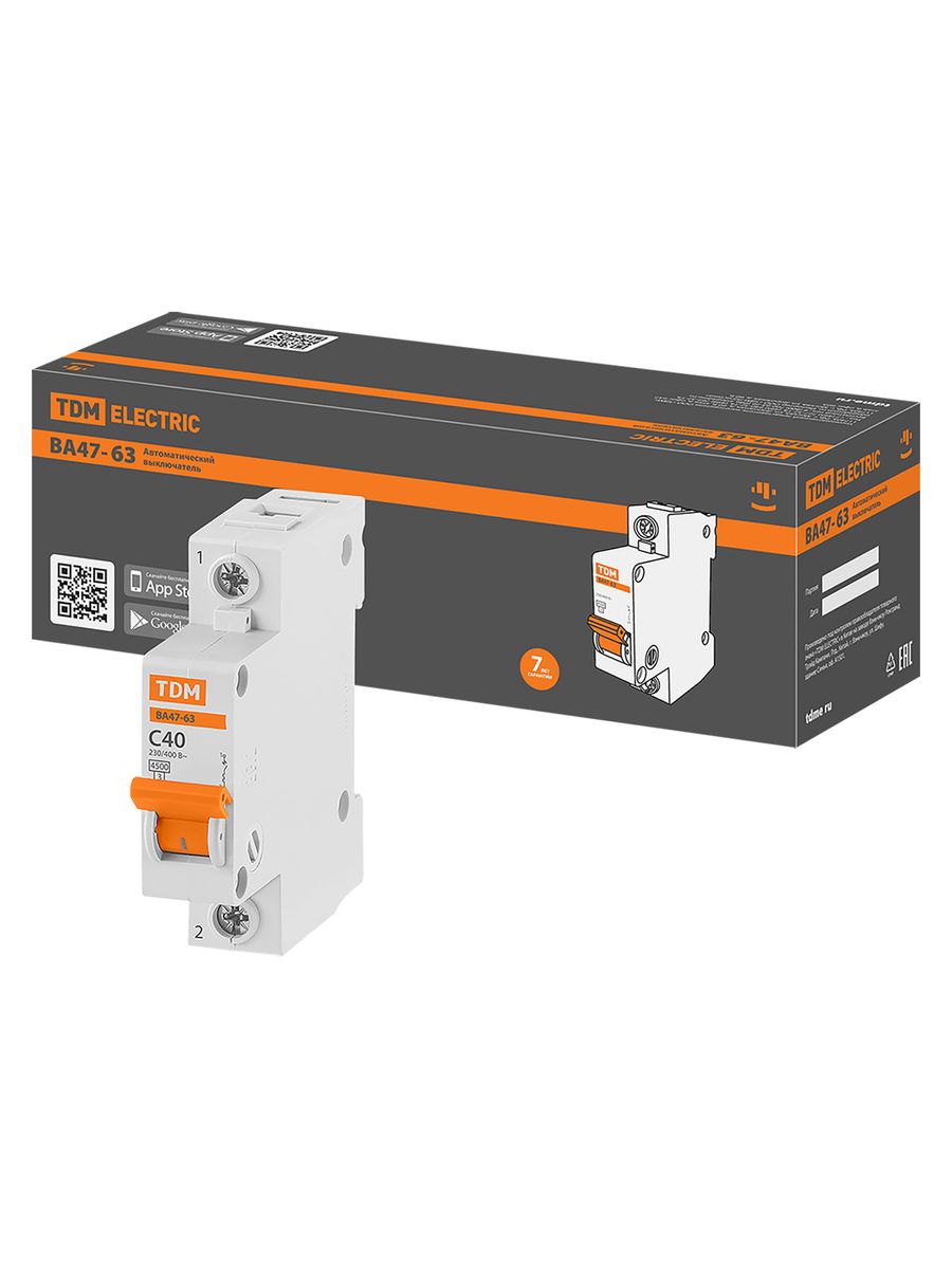 Выключатель автоматический  SQ0218-0007
