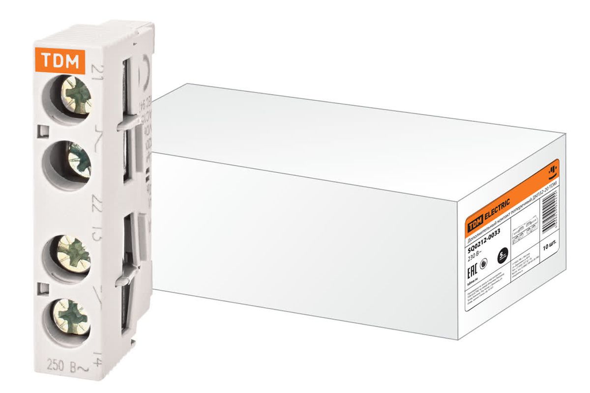 Контакт дополнительный ДКП32-20 SQ0212-0033