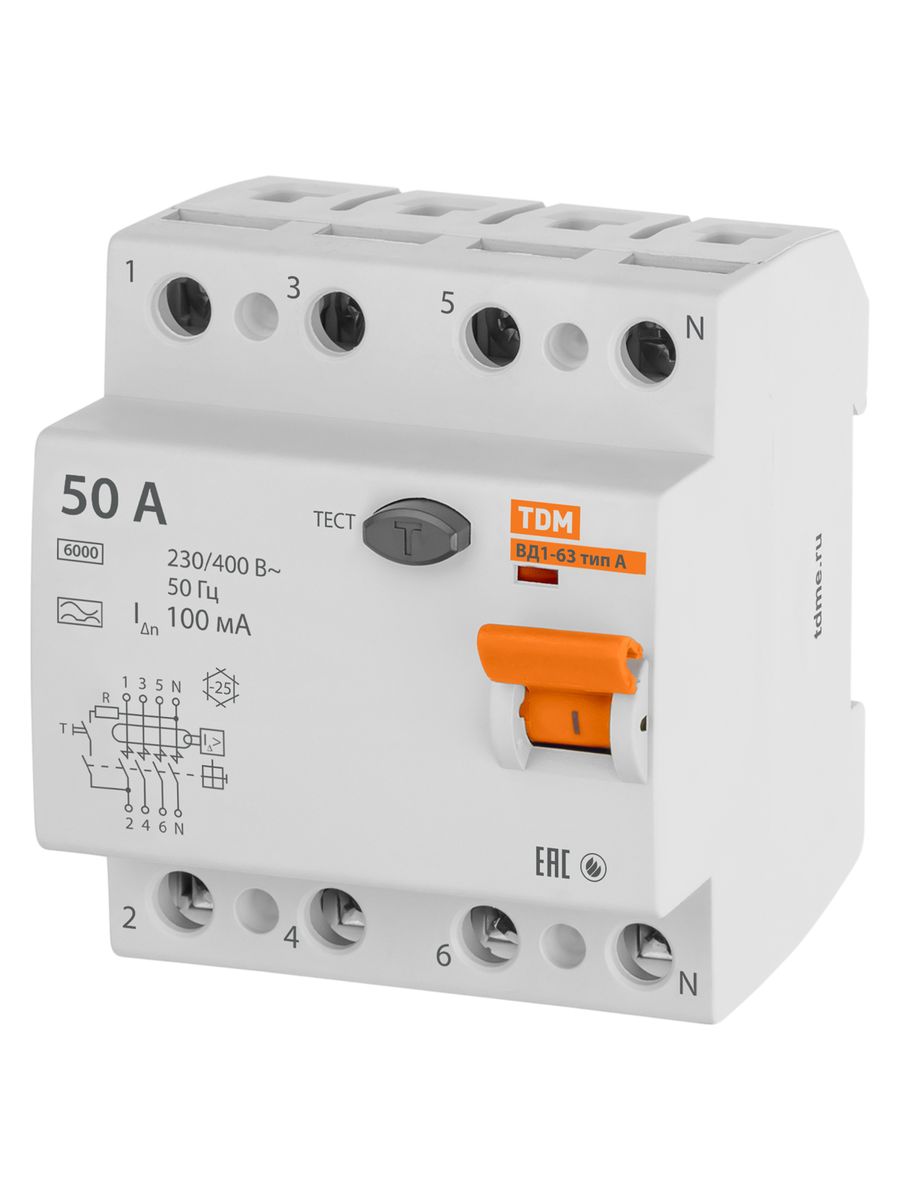 Устройство защитного отключения  SQ0203-0089