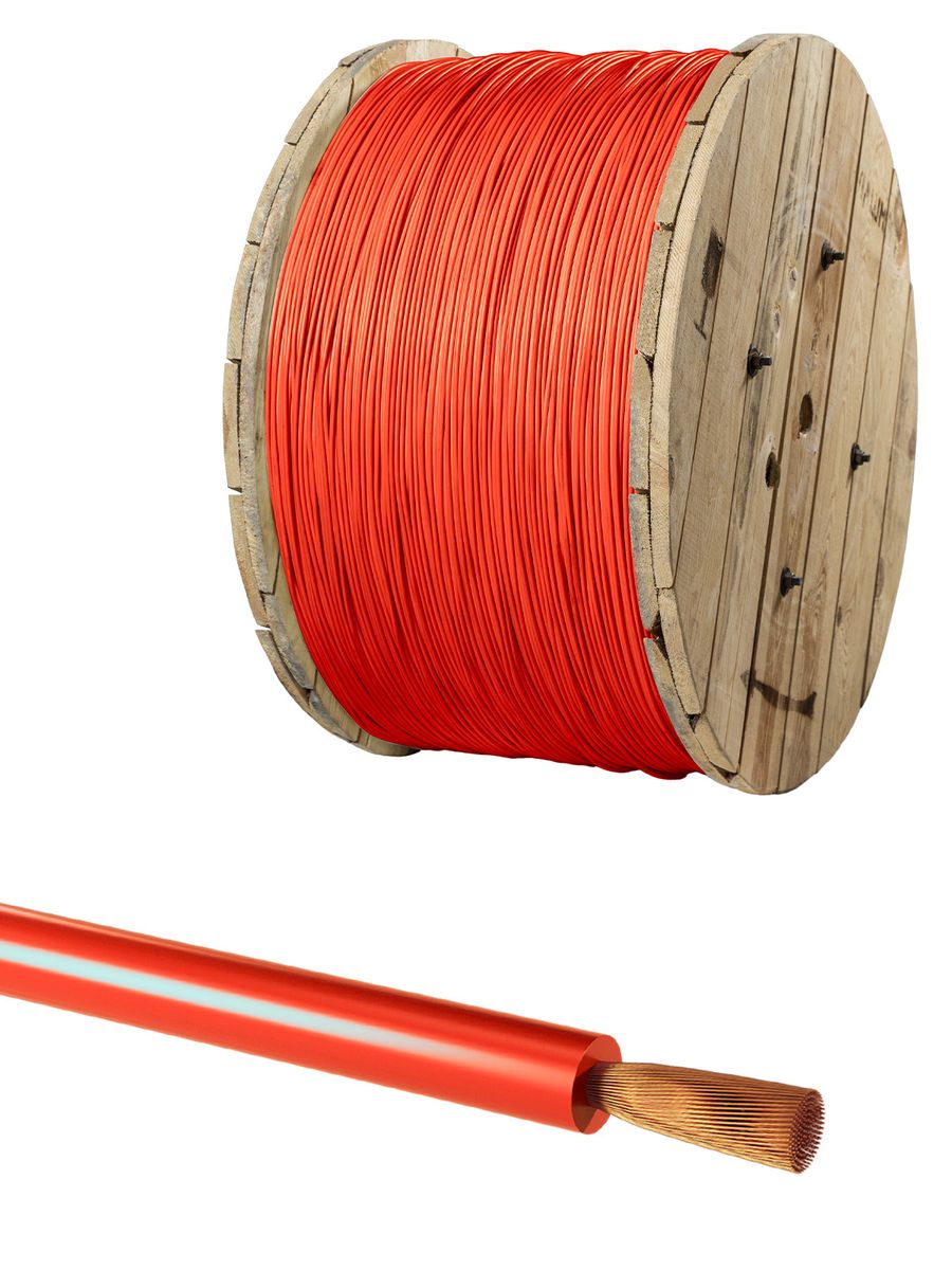 Провод Провод ПуГВнг(А)-LS 1х35,0 ГОСТ, красный TDM SQ0124-1035