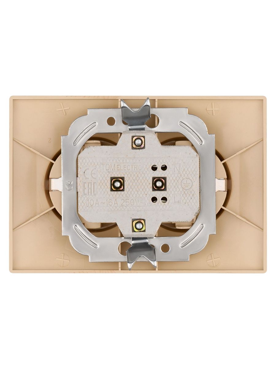 Розетка силовая  SQ1814-0214