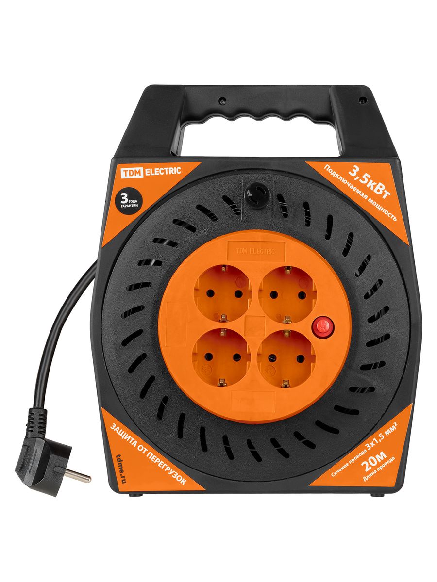 Удлинитель сетевой  SQ1301-0555