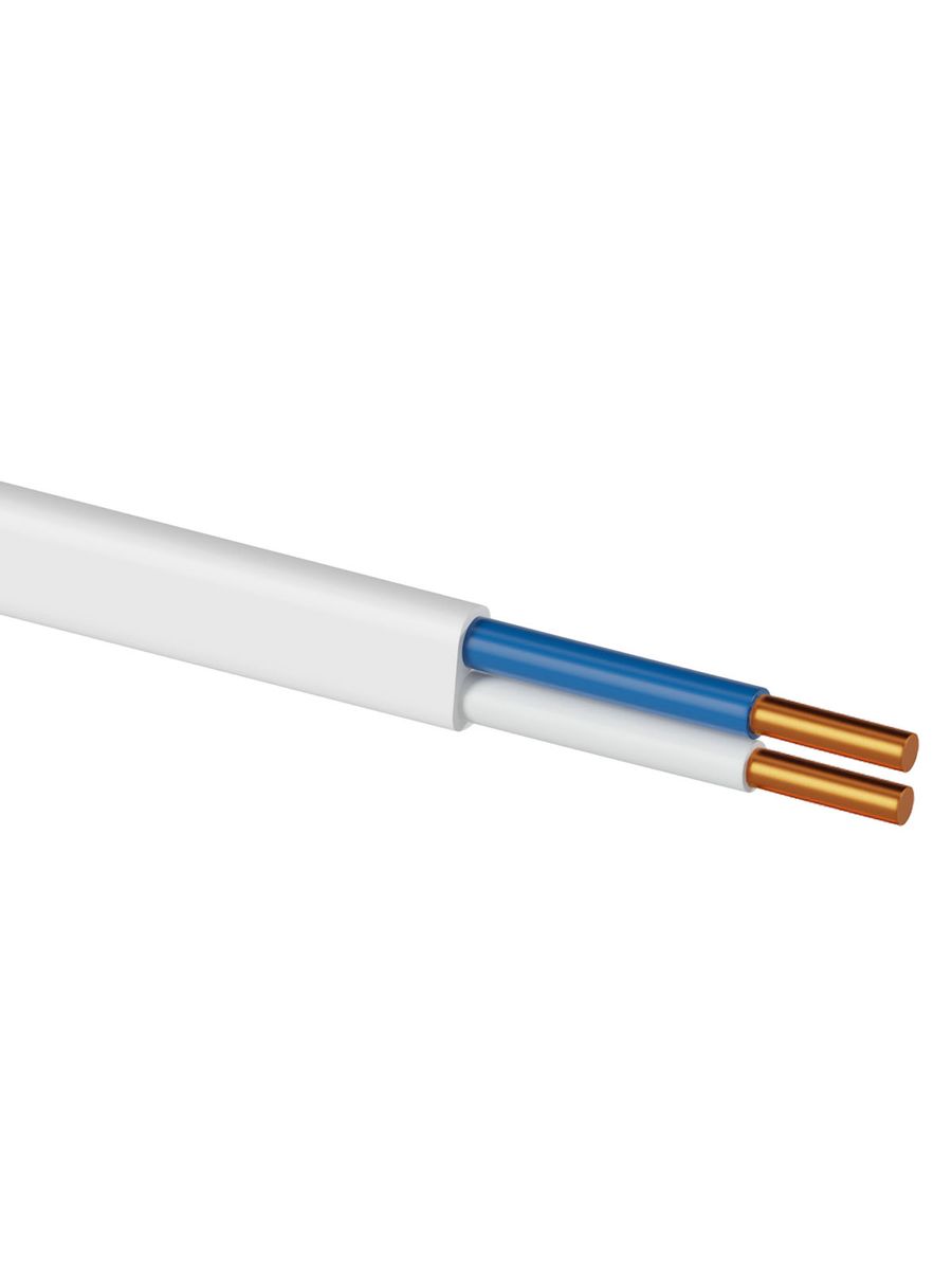 Провод Провод ПВВП 2х2,5 ГОСТ (100м), белый TDM SQ0127-0253