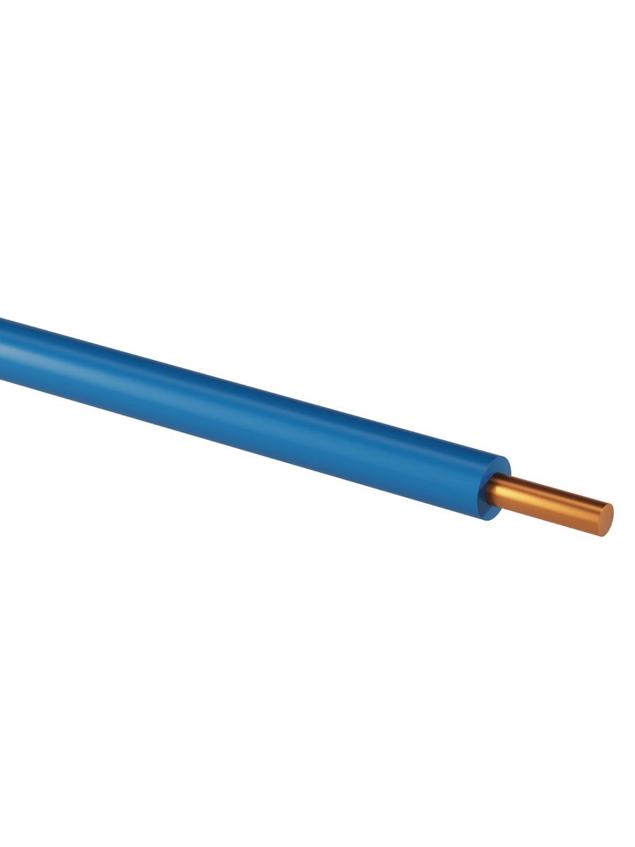 Провод Провод ПуВнг(А)-LS 1х2,5 ГОСТ (100м), синий TDM SQ0124-0334