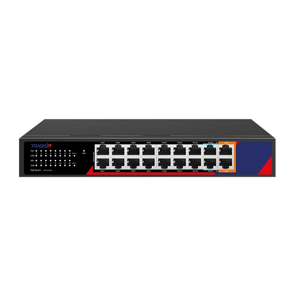 Коммутатор TR-NS1118-240-16POE 