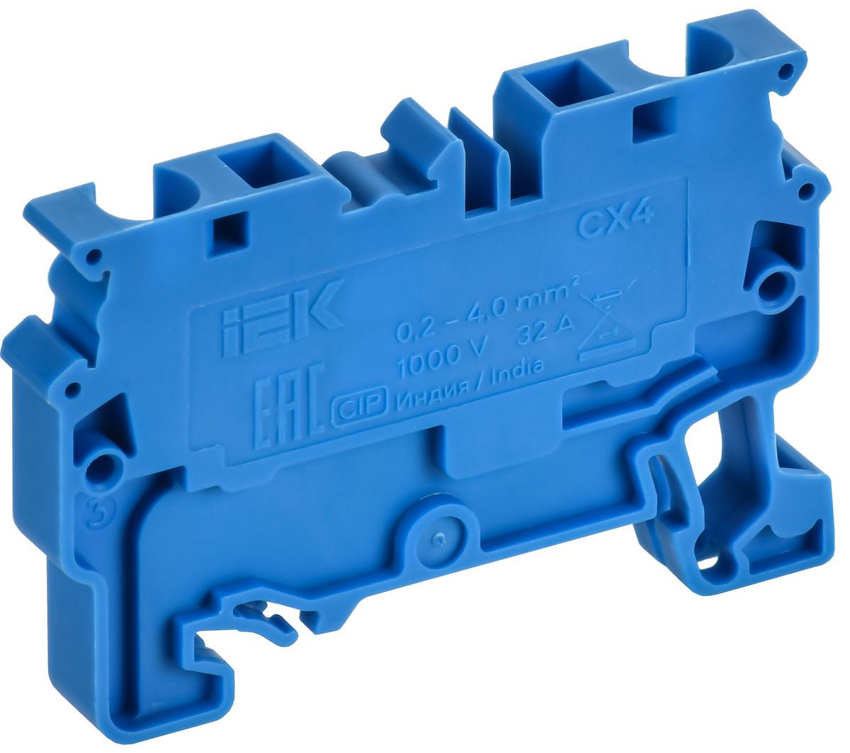 Клемма пружинная CX4 BU AF-CT40-00-K07-004