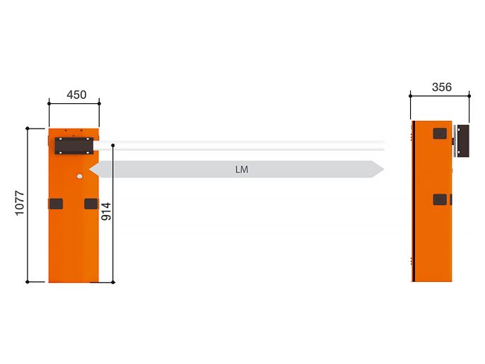 Комплект шлагбаума  G6500 KIT
