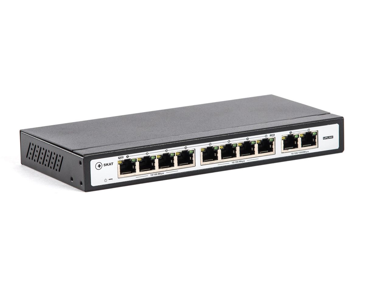 Коммутатор SKAT PoE-8E-2G 2032