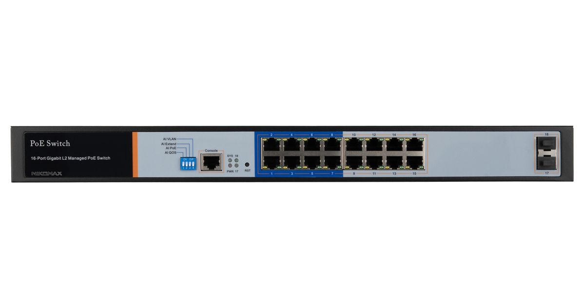 Коммутатор  GL-SW-G205-16P