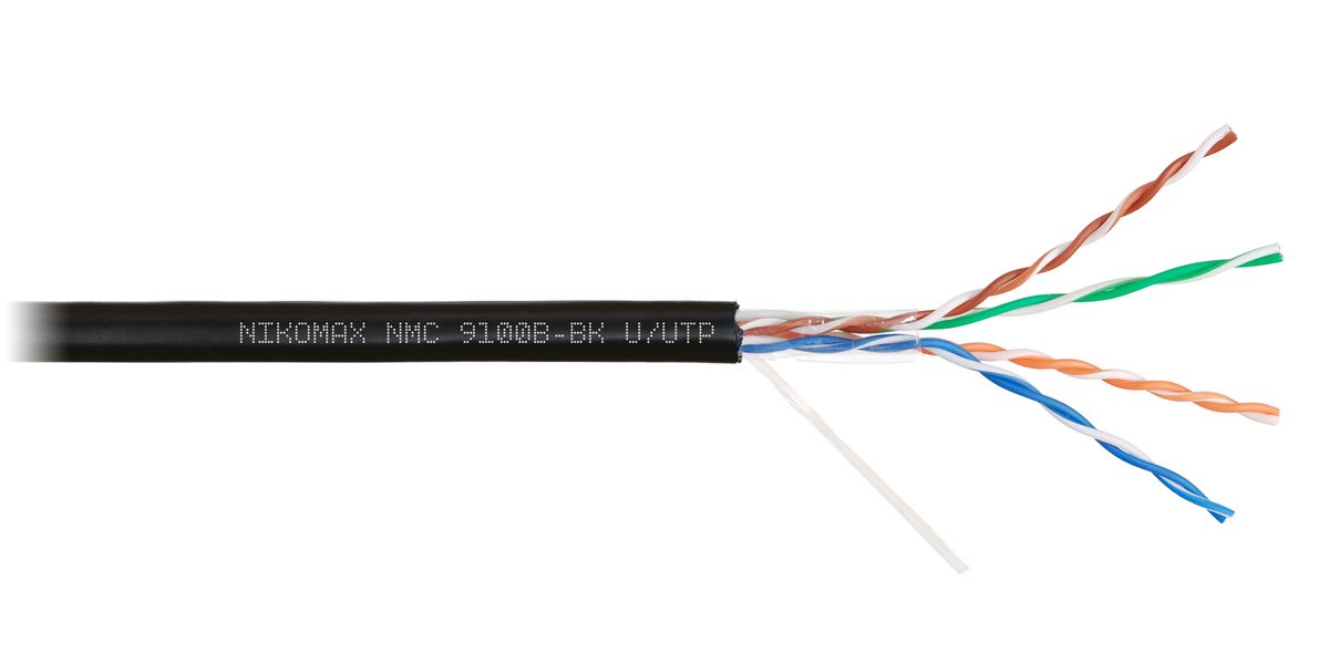 Кабель витая пара  NMC 9100B-BK