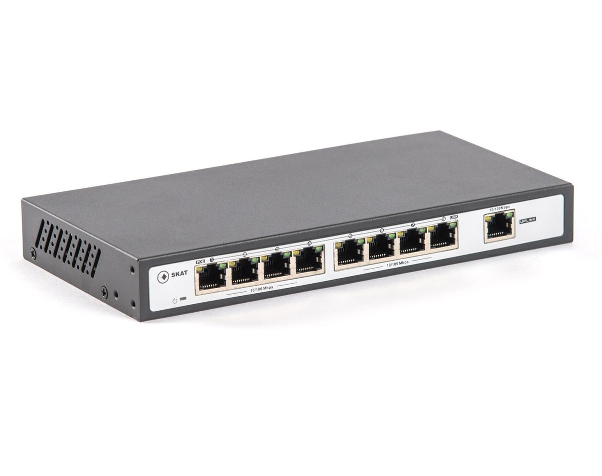 Коммутатор SKAT PoE-8E-1E 2031