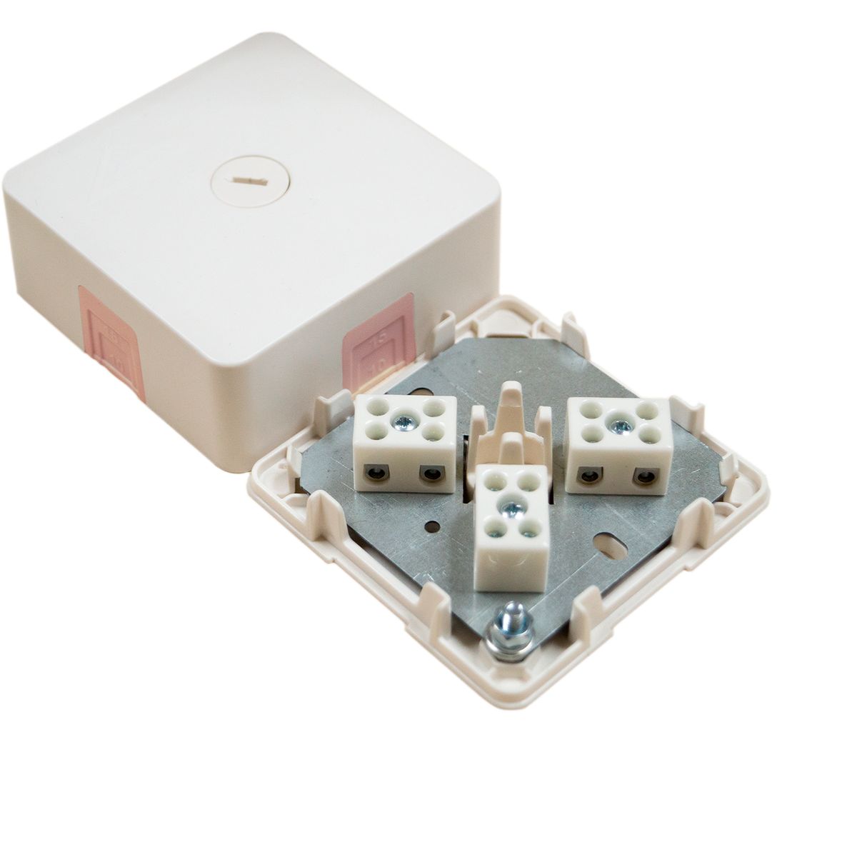 Коробка монтажная КМ-О (2к*6,0)-IP41-s 