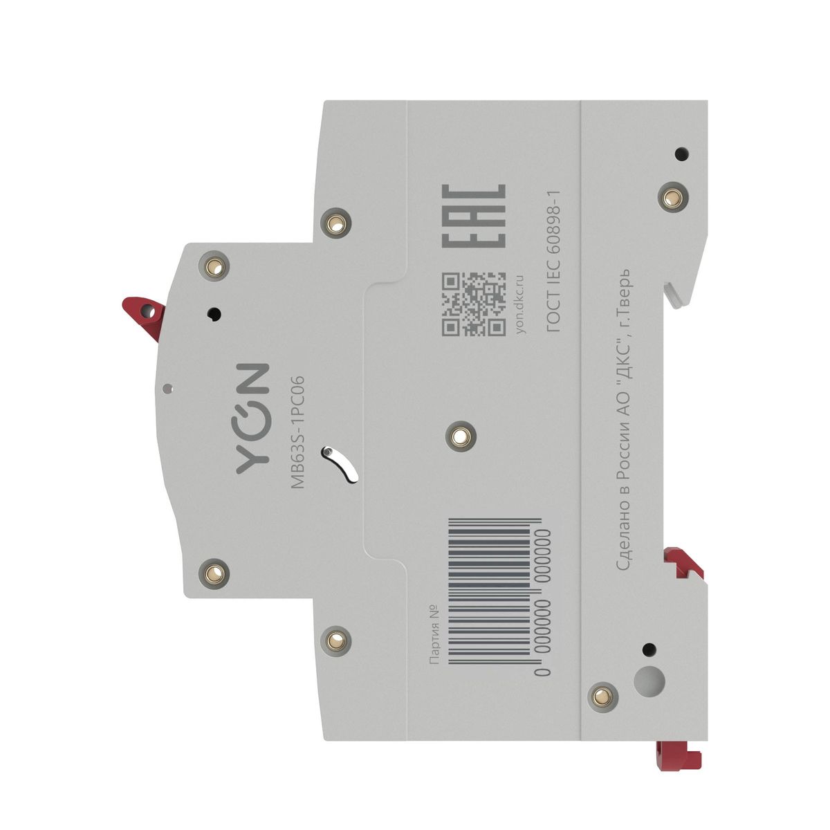 Выключатель автоматический  MB63S-1PC06