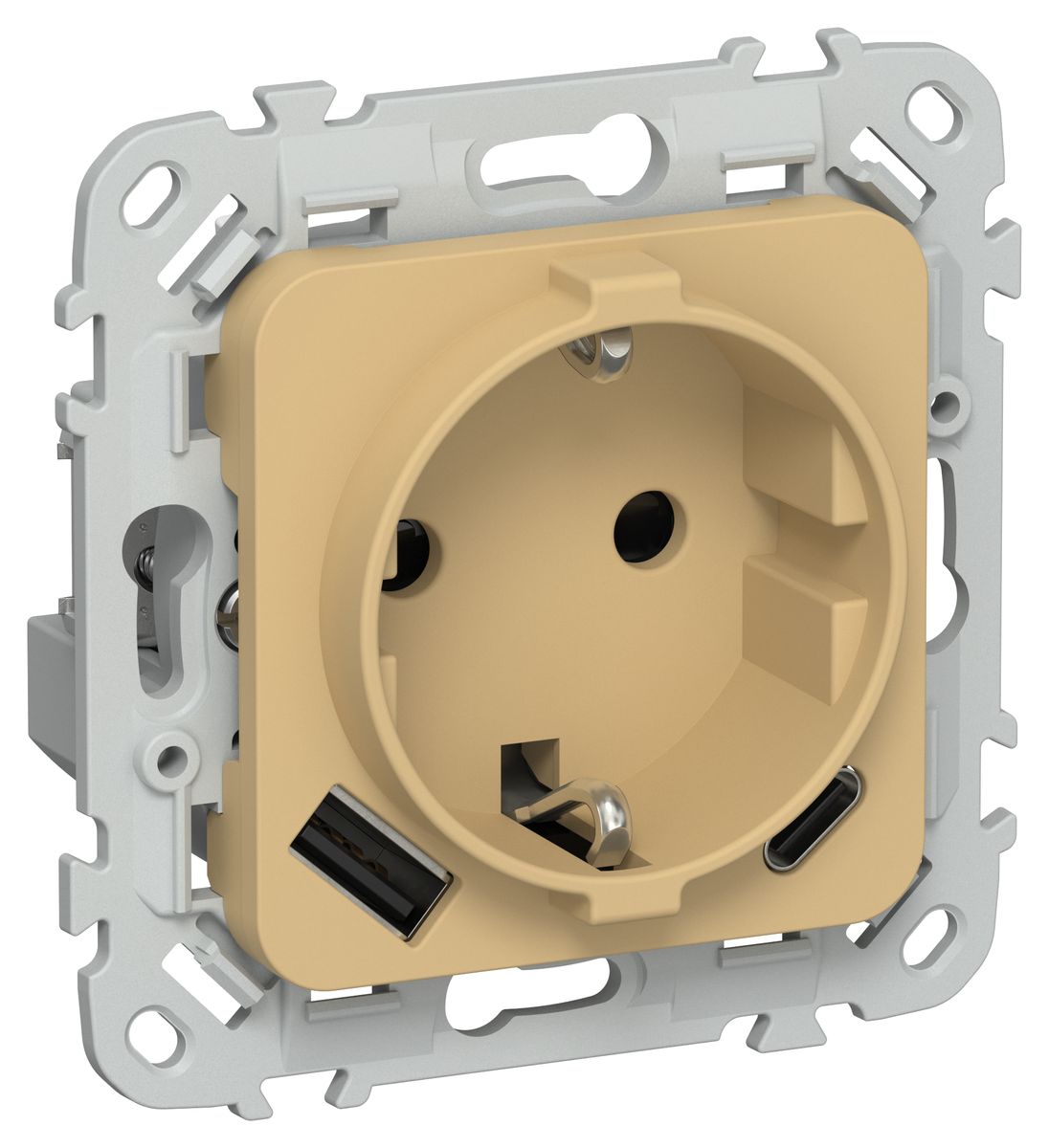Розетка силовая  FI-R14-16-1-U22-020-K89