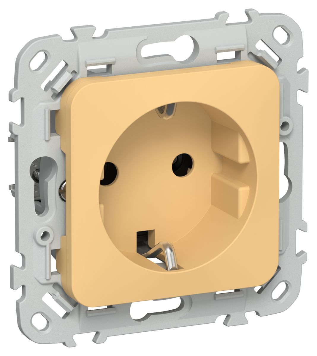 Розетка силовая  FI-R11-16-1-K90