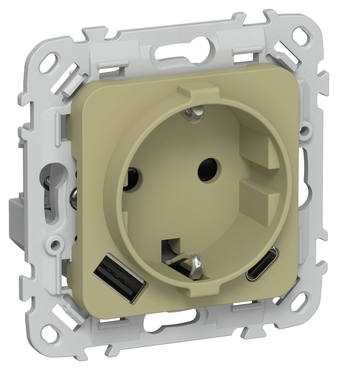 Розетка силовая  FI-R14-16-1-U22-020-K26